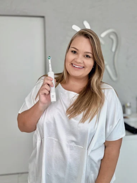 Retrato de Danielle, profissional da Grand Sorriso